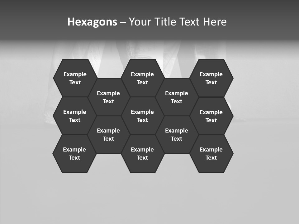 Aikido Hold Offense PowerPoint Template