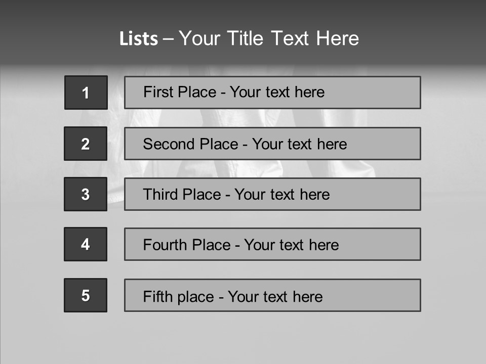 Aikido Hold Offense PowerPoint Template