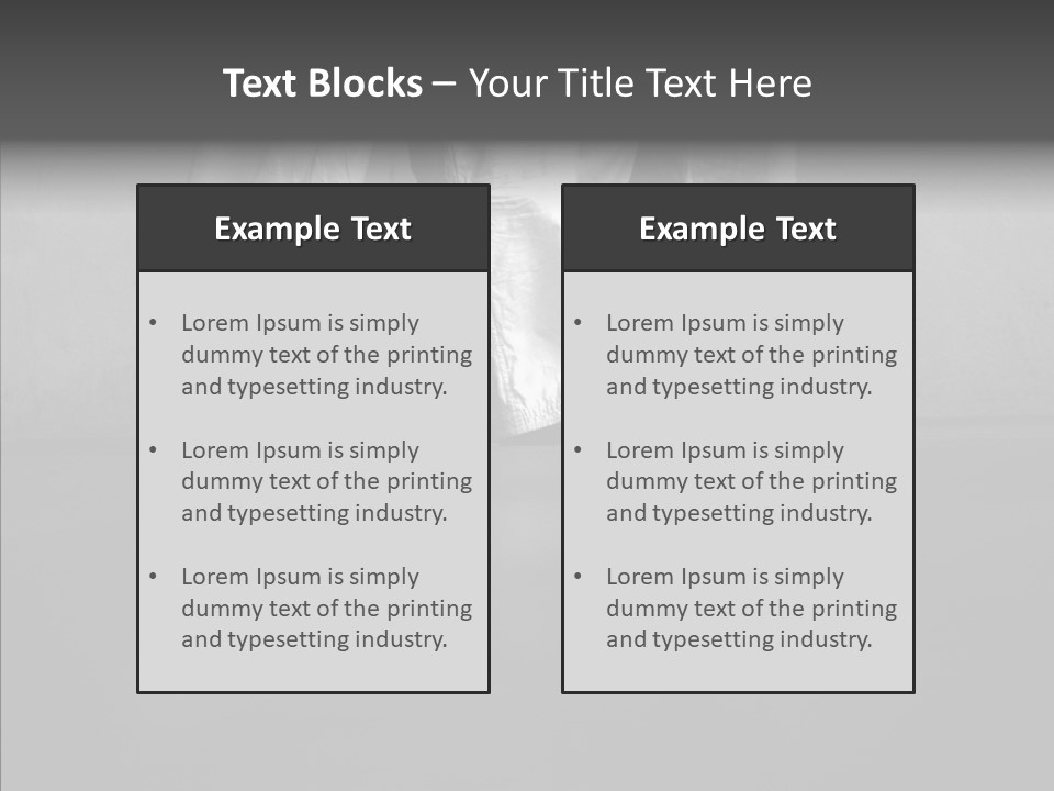 Aikido Hold Offense PowerPoint Template