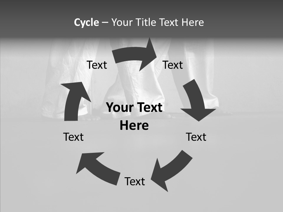 Aikido Hold Offense PowerPoint Template