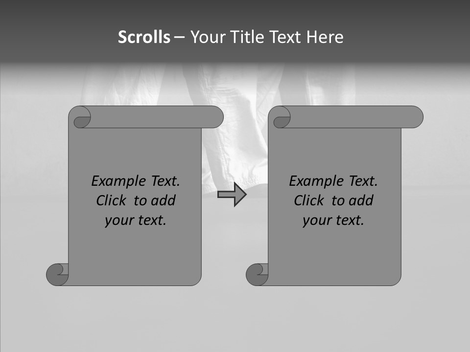 Aikido Hold Offense PowerPoint Template