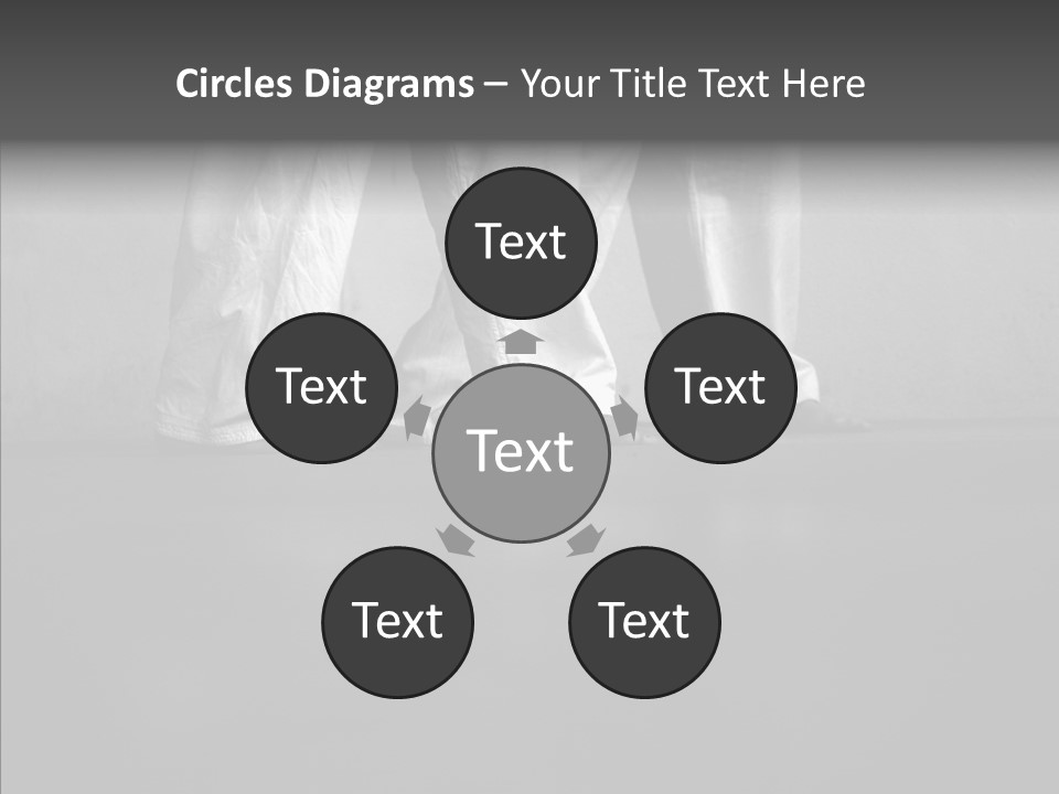 Aikido Hold Offense PowerPoint Template