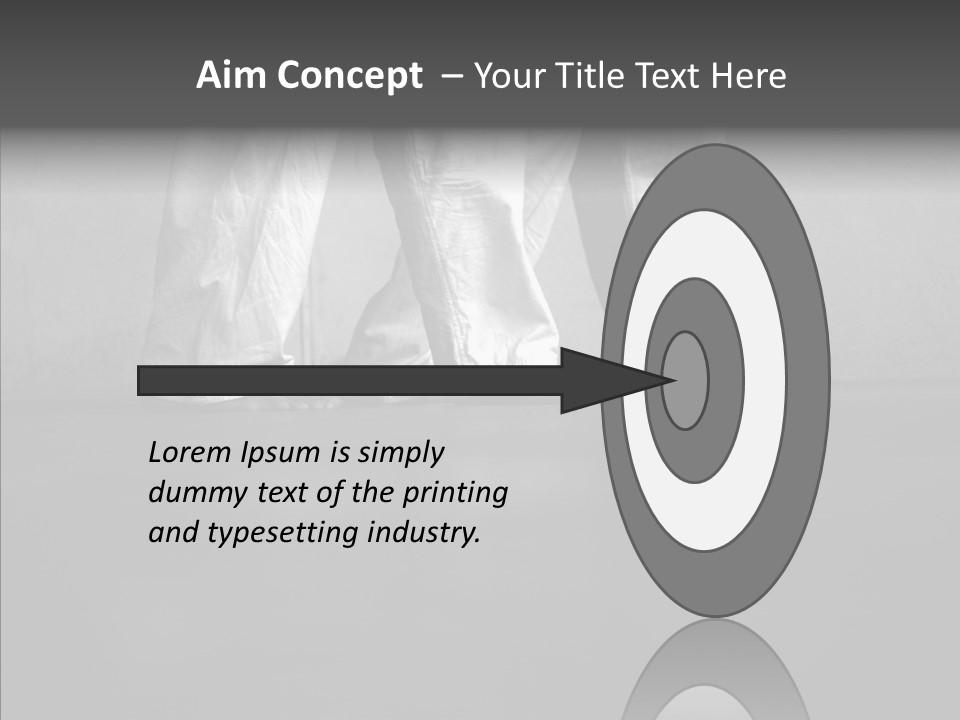 Aikido Hold Offense PowerPoint Template