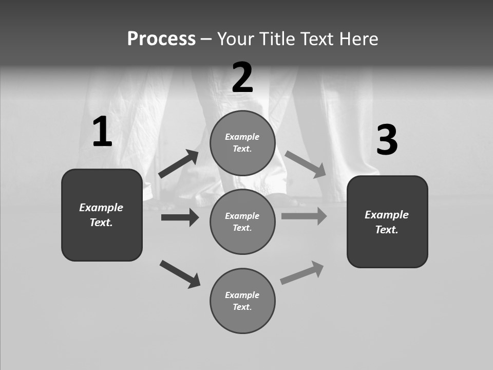 Aikido Hold Offense PowerPoint Template