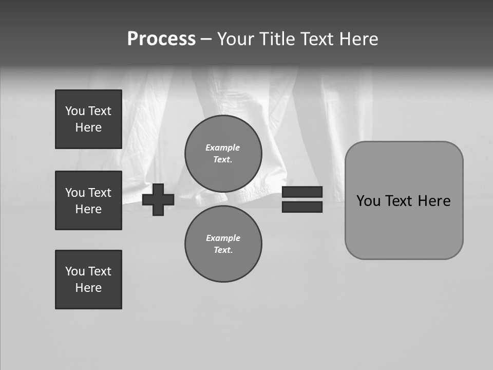 Aikido Hold Offense PowerPoint Template