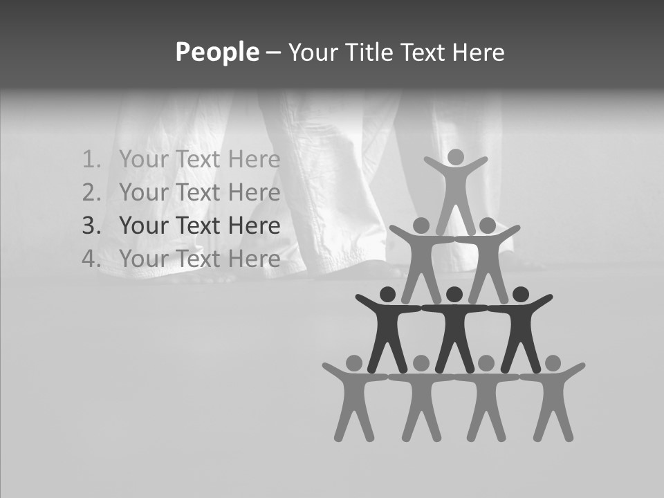 Aikido Hold Offense PowerPoint Template