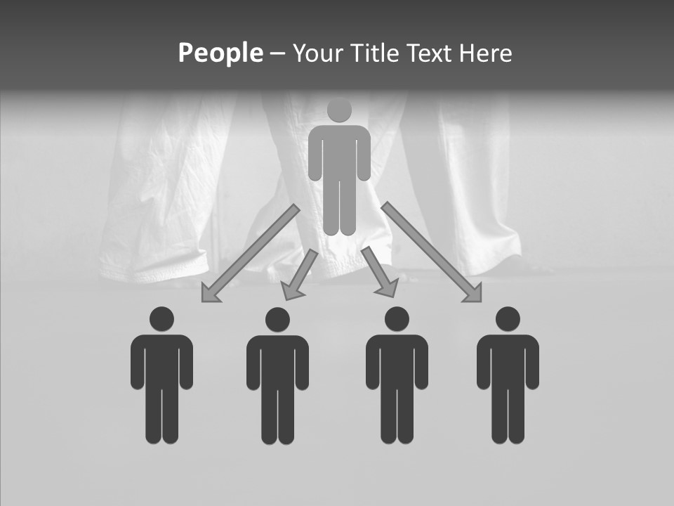 Aikido Hold Offense PowerPoint Template