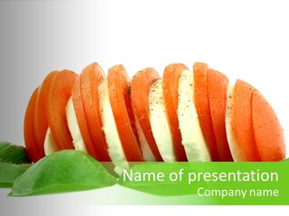 Foliage Spice Food PowerPoint Template