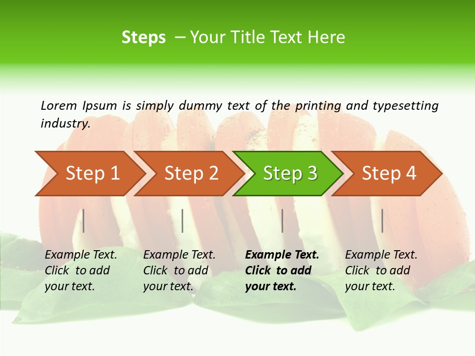 Foliage Spice Food PowerPoint Template