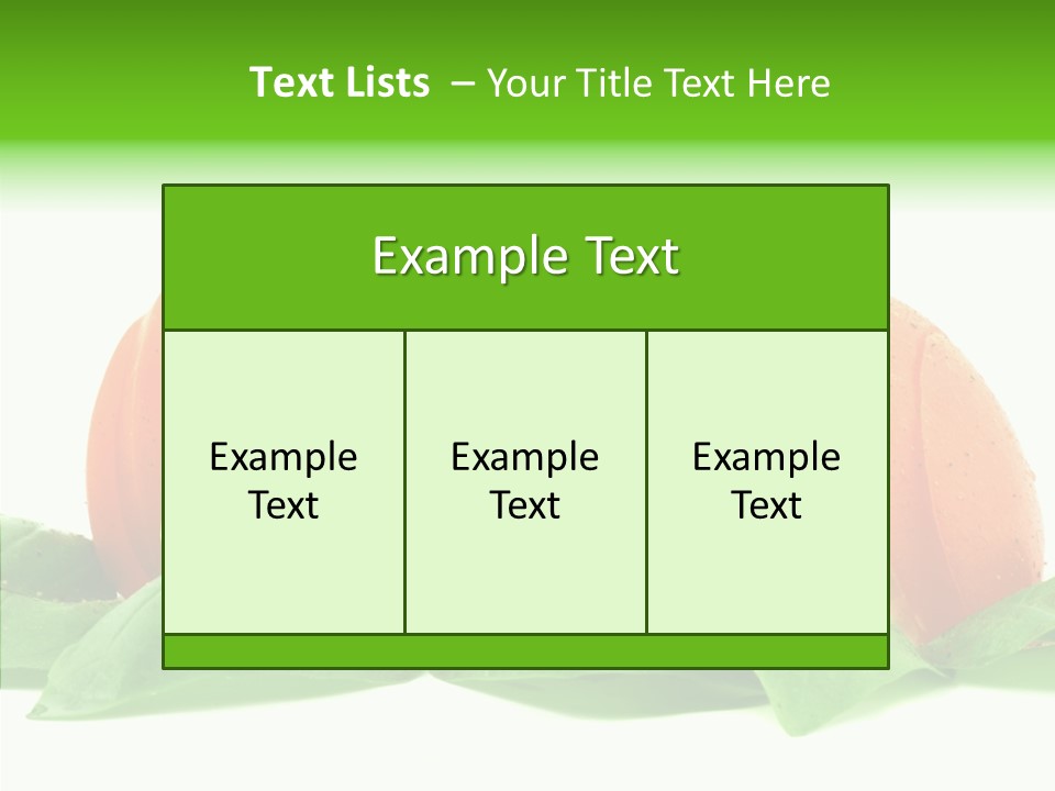 Foliage Spice Food PowerPoint Template