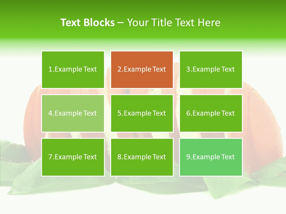 Foliage Spice Food PowerPoint Template
