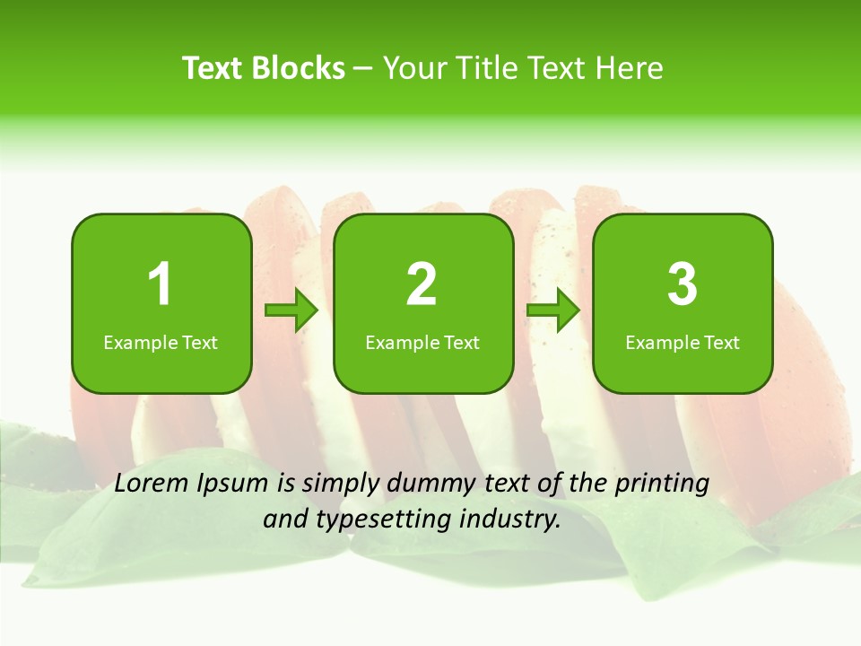 Foliage Spice Food PowerPoint Template