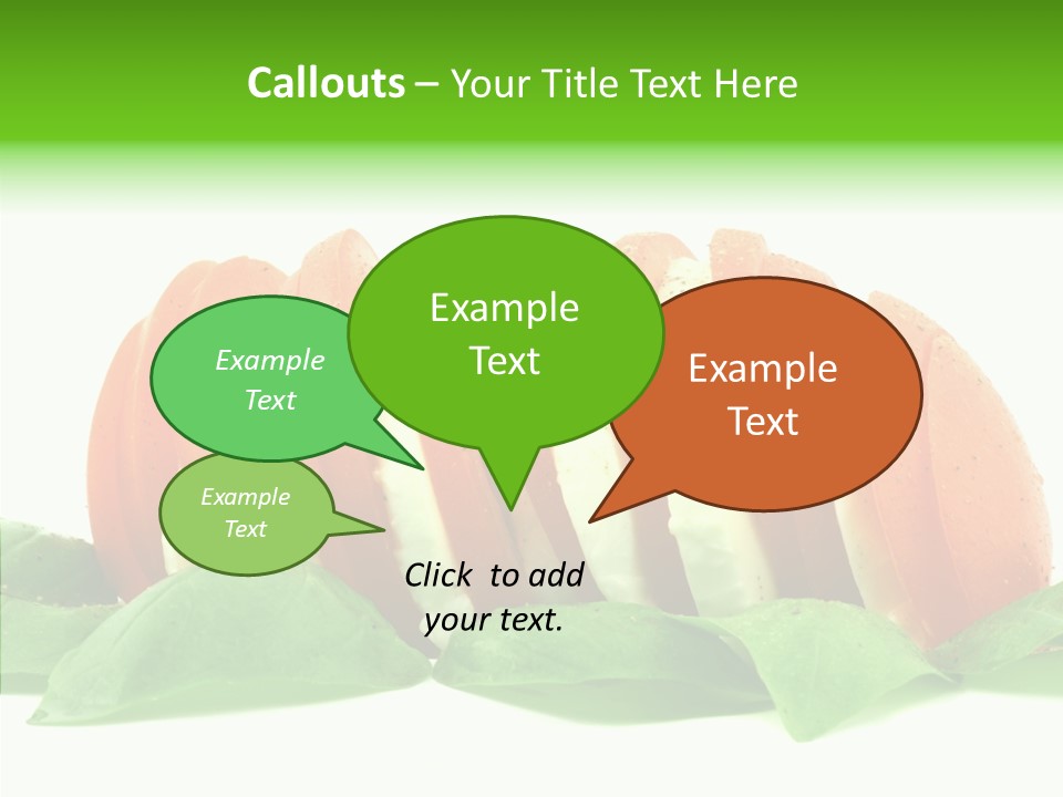 Foliage Spice Food PowerPoint Template