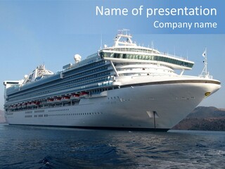 Princess Ship Star PowerPoint Template