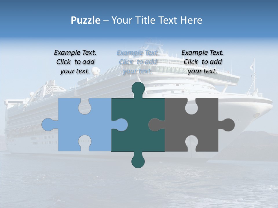 Princess Ship Star PowerPoint Template