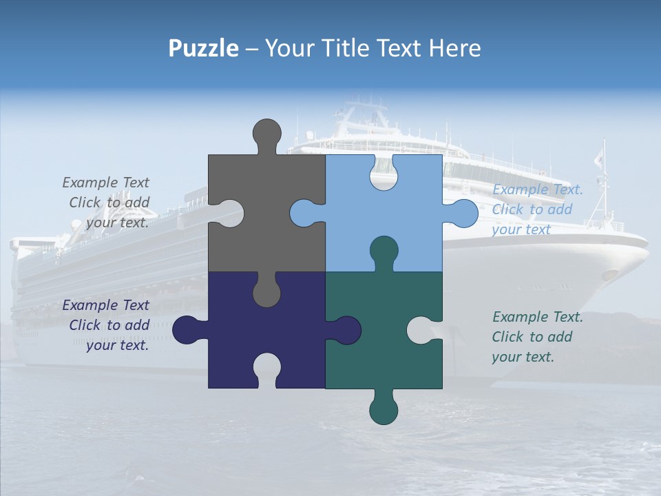 Princess Ship Star PowerPoint Template