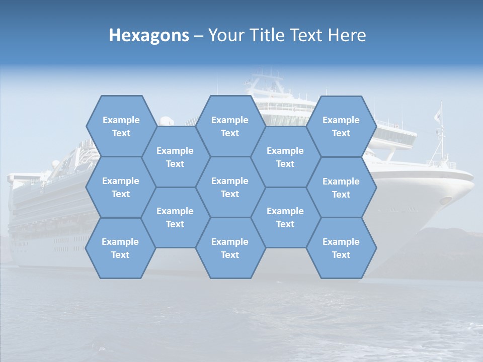 Princess Ship Star PowerPoint Template