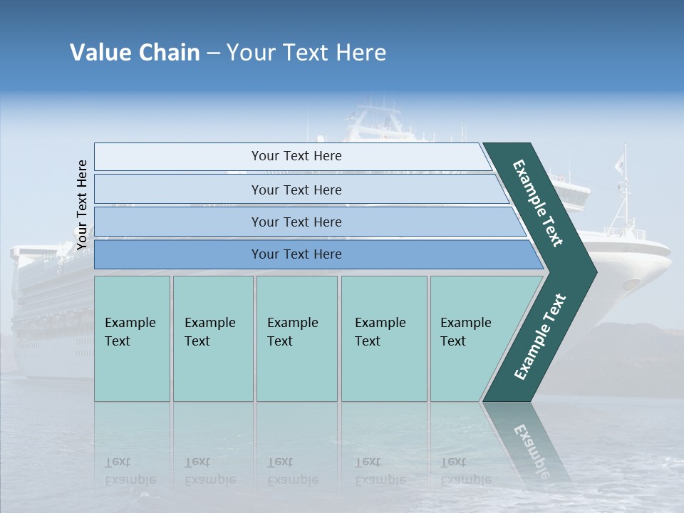 Princess Ship Star PowerPoint Template