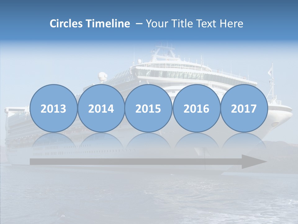 Princess Ship Star PowerPoint Template