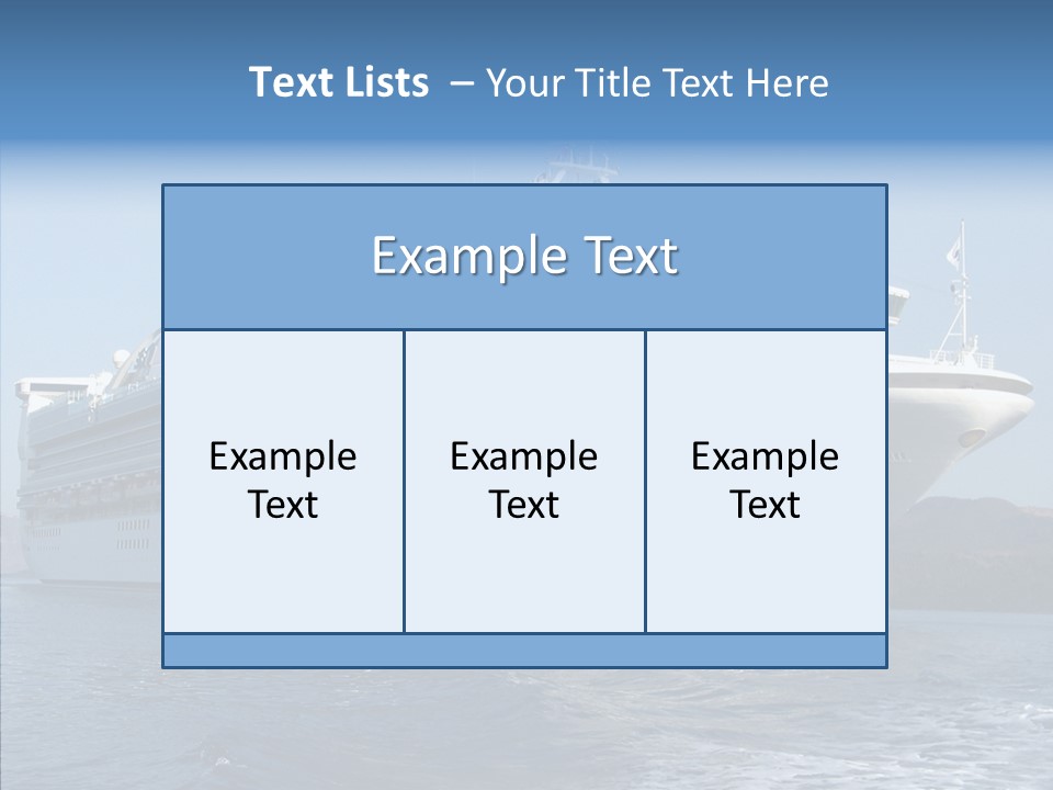 Princess Ship Star PowerPoint Template