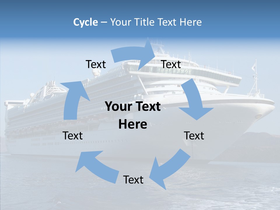 Princess Ship Star PowerPoint Template
