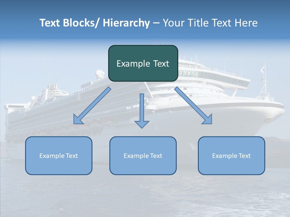 Princess Ship Star PowerPoint Template