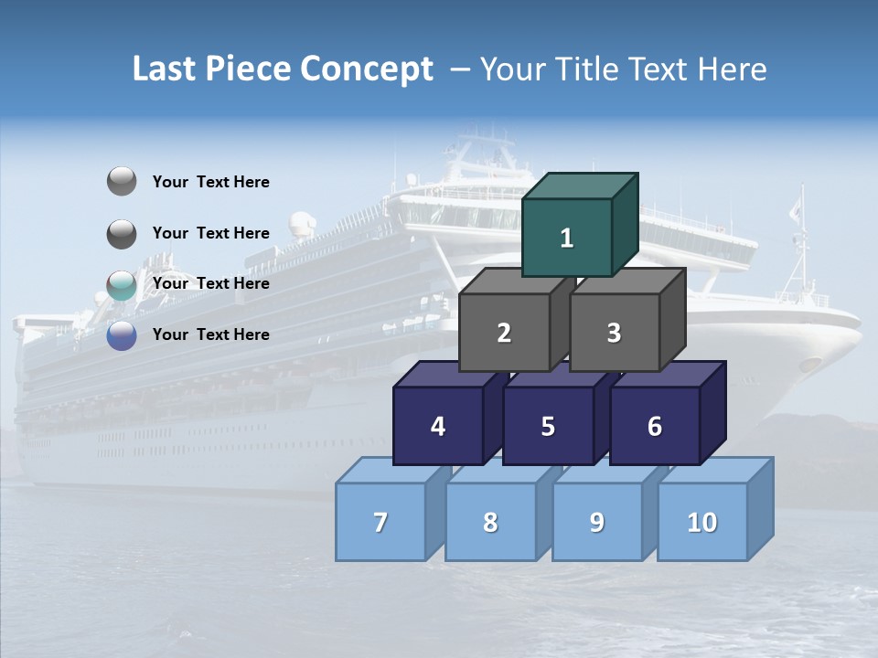Princess Ship Star PowerPoint Template