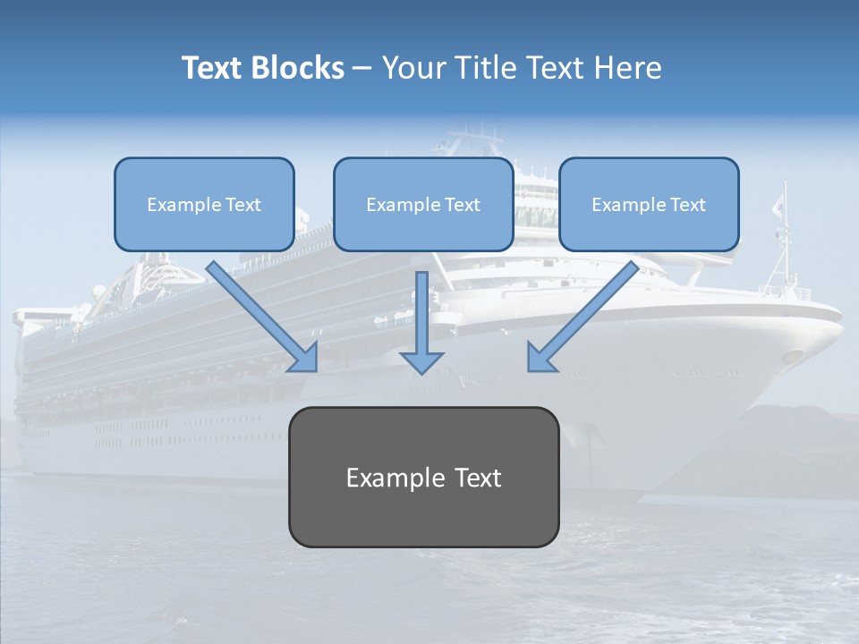 Princess Ship Star PowerPoint Template