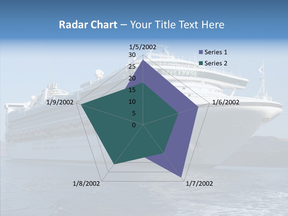 Princess Ship Star PowerPoint Template