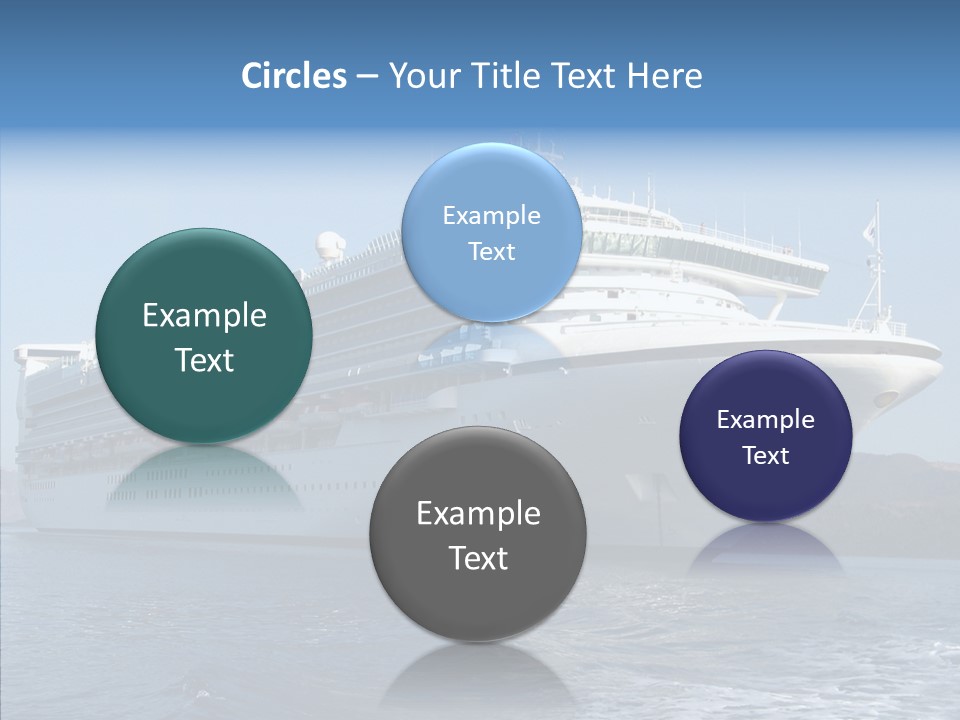 Princess Ship Star PowerPoint Template