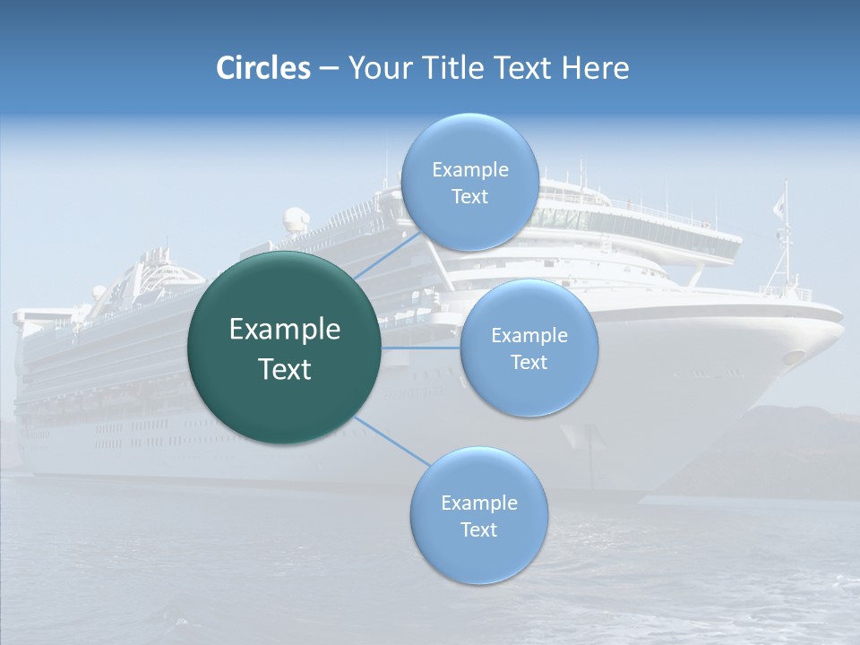 Princess Ship Star PowerPoint Template