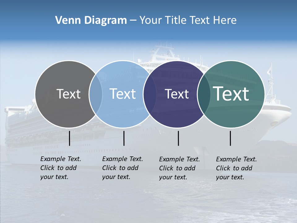 Princess Ship Star PowerPoint Template