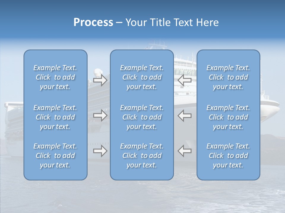 Princess Ship Star PowerPoint Template