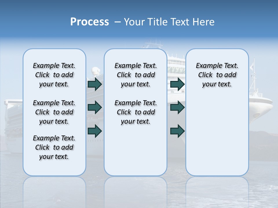Princess Ship Star PowerPoint Template