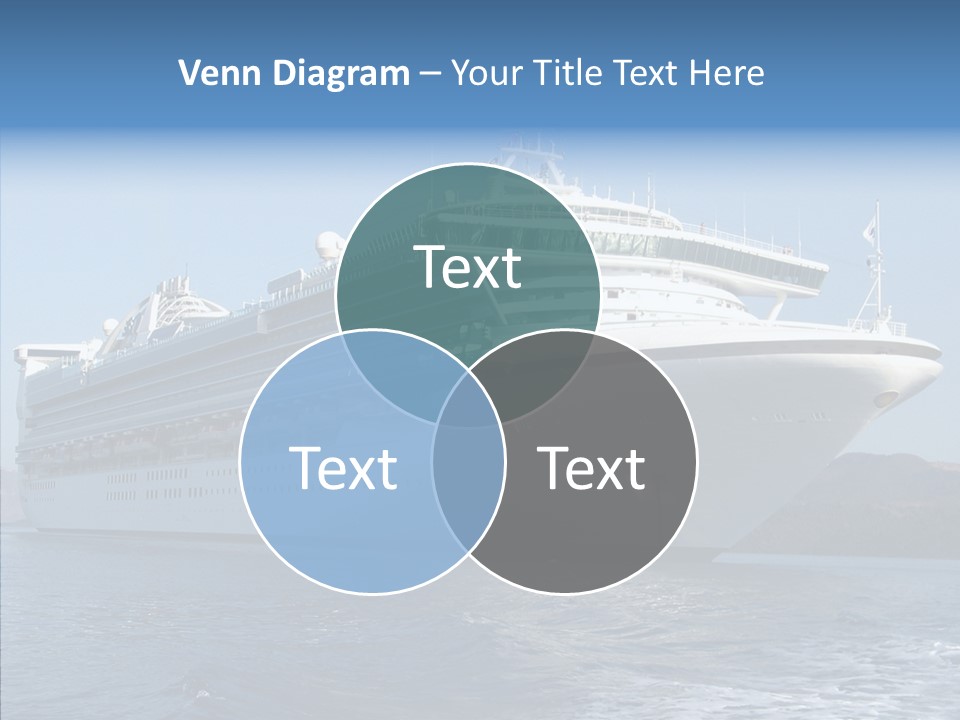 Princess Ship Star PowerPoint Template
