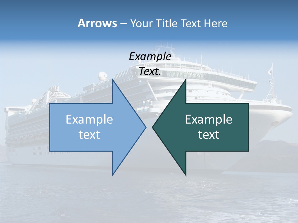 Princess Ship Star PowerPoint Template