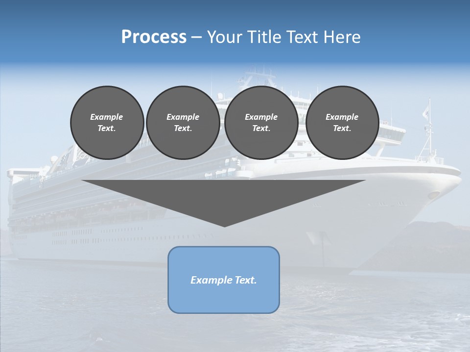Princess Ship Star PowerPoint Template