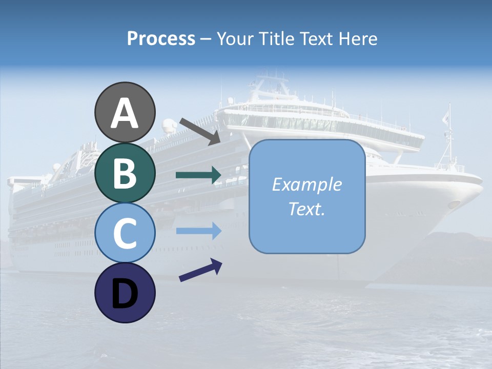 Princess Ship Star PowerPoint Template