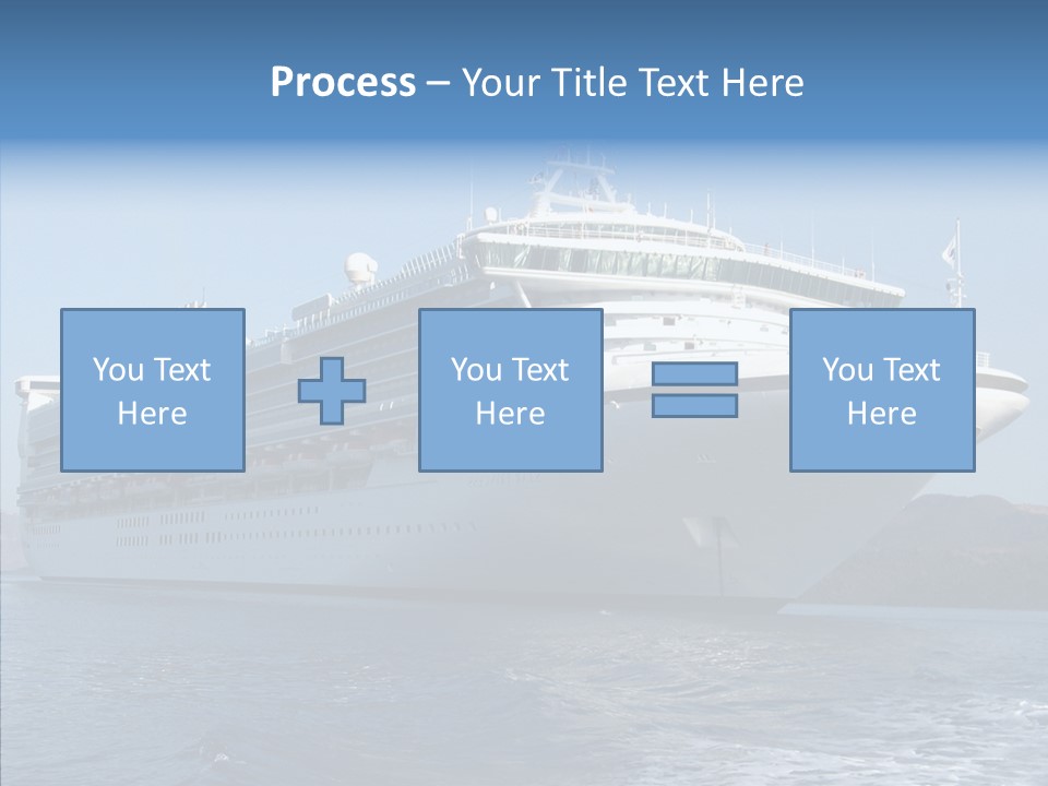 Princess Ship Star PowerPoint Template