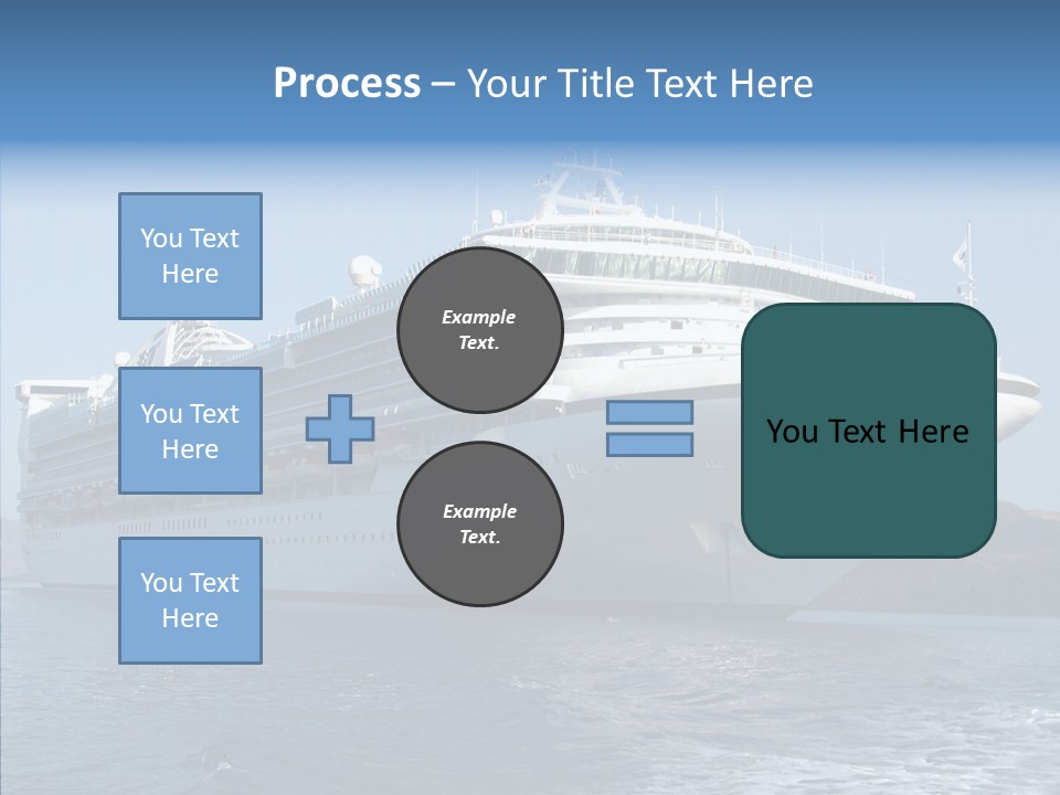 Princess Ship Star PowerPoint Template