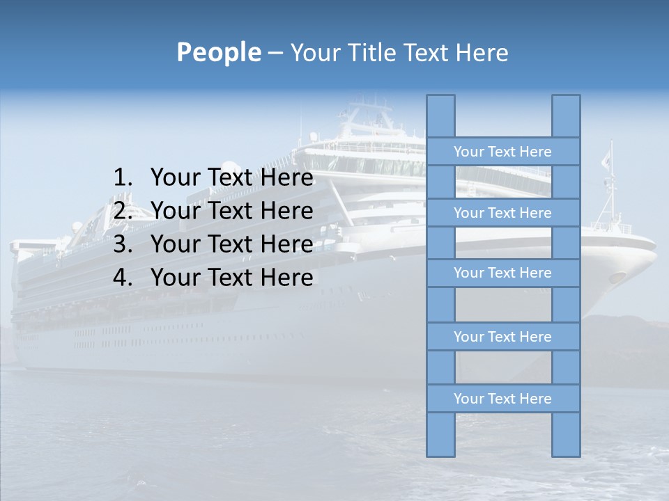 Princess Ship Star PowerPoint Template