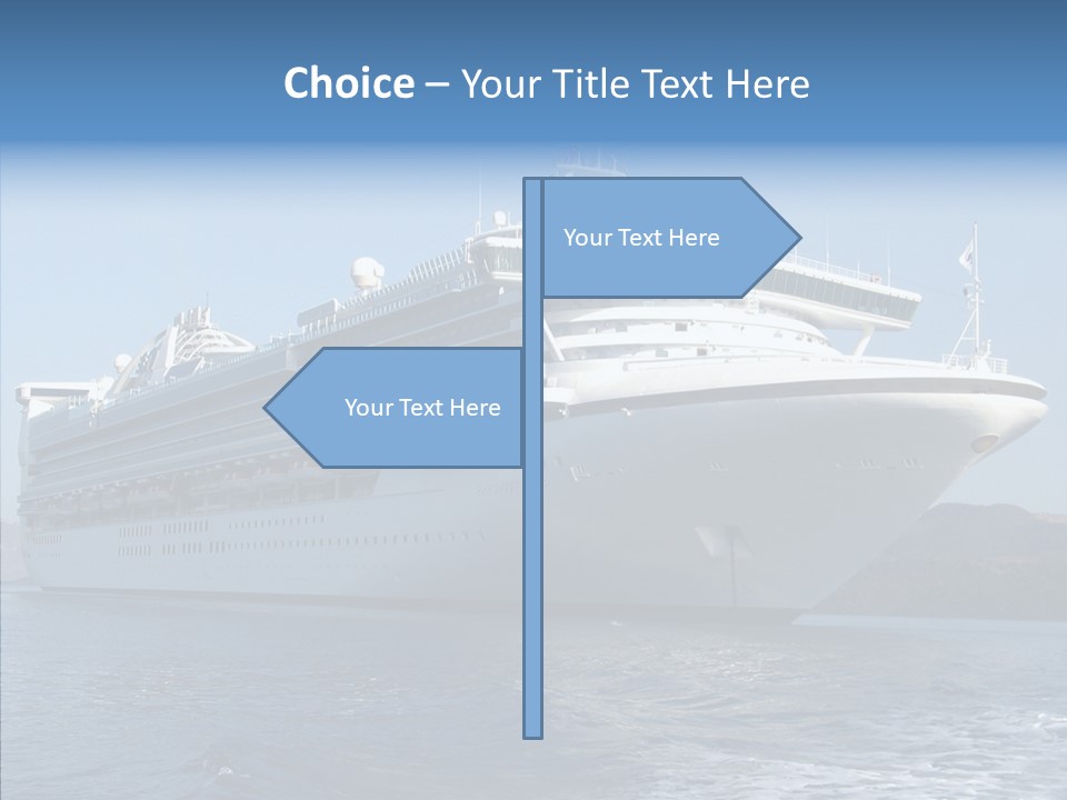 Princess Ship Star PowerPoint Template