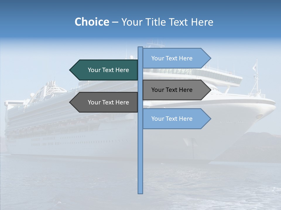 Princess Ship Star PowerPoint Template
