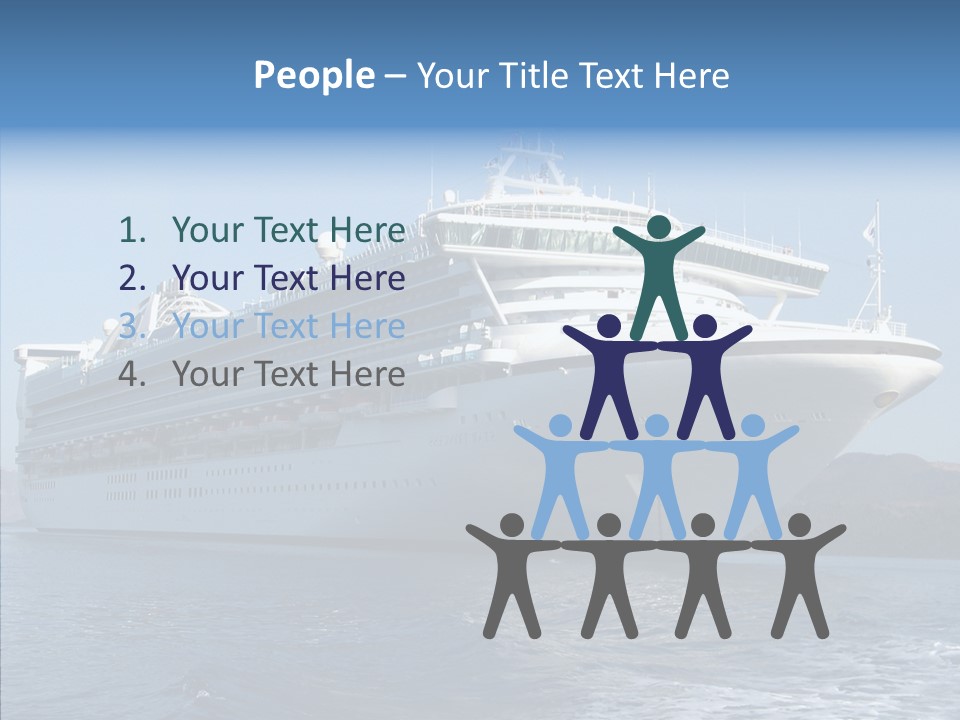Princess Ship Star PowerPoint Template