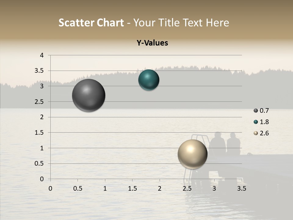 Couple Elderly Vacation PowerPoint Template