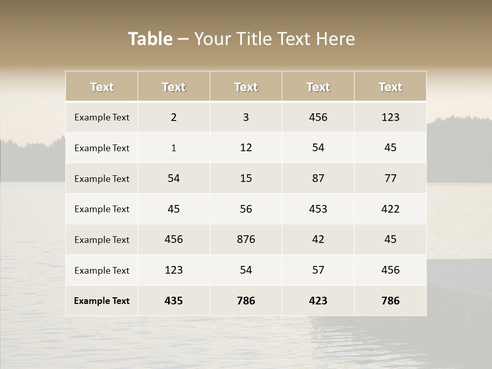 Couple Elderly Vacation PowerPoint Template