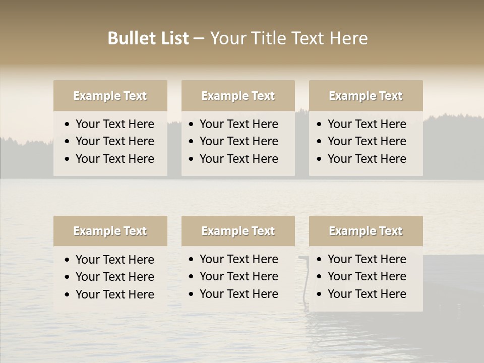 Couple Elderly Vacation PowerPoint Template