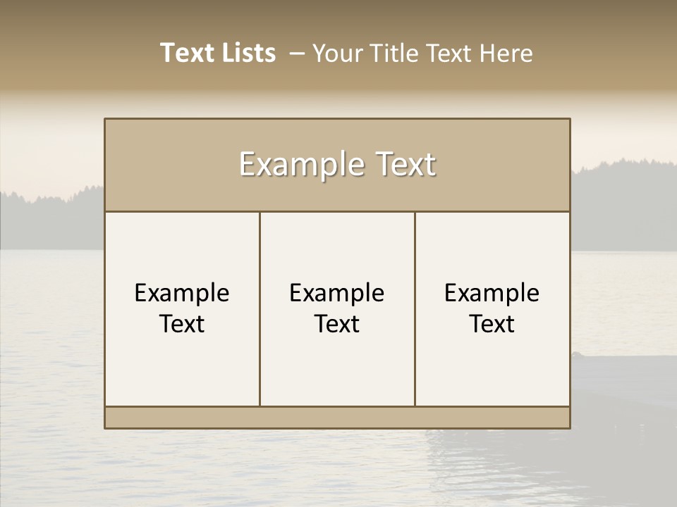 Couple Elderly Vacation PowerPoint Template