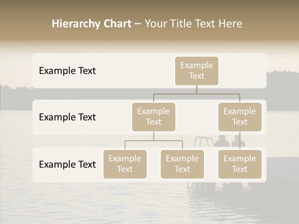 Couple Elderly Vacation PowerPoint Template