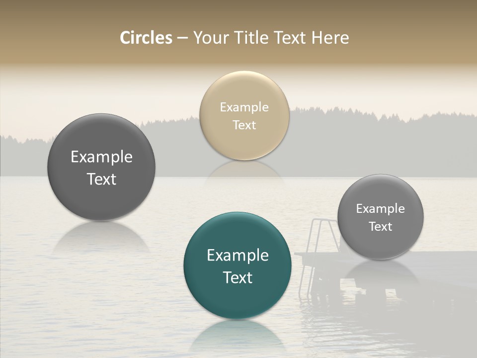 Couple Elderly Vacation PowerPoint Template